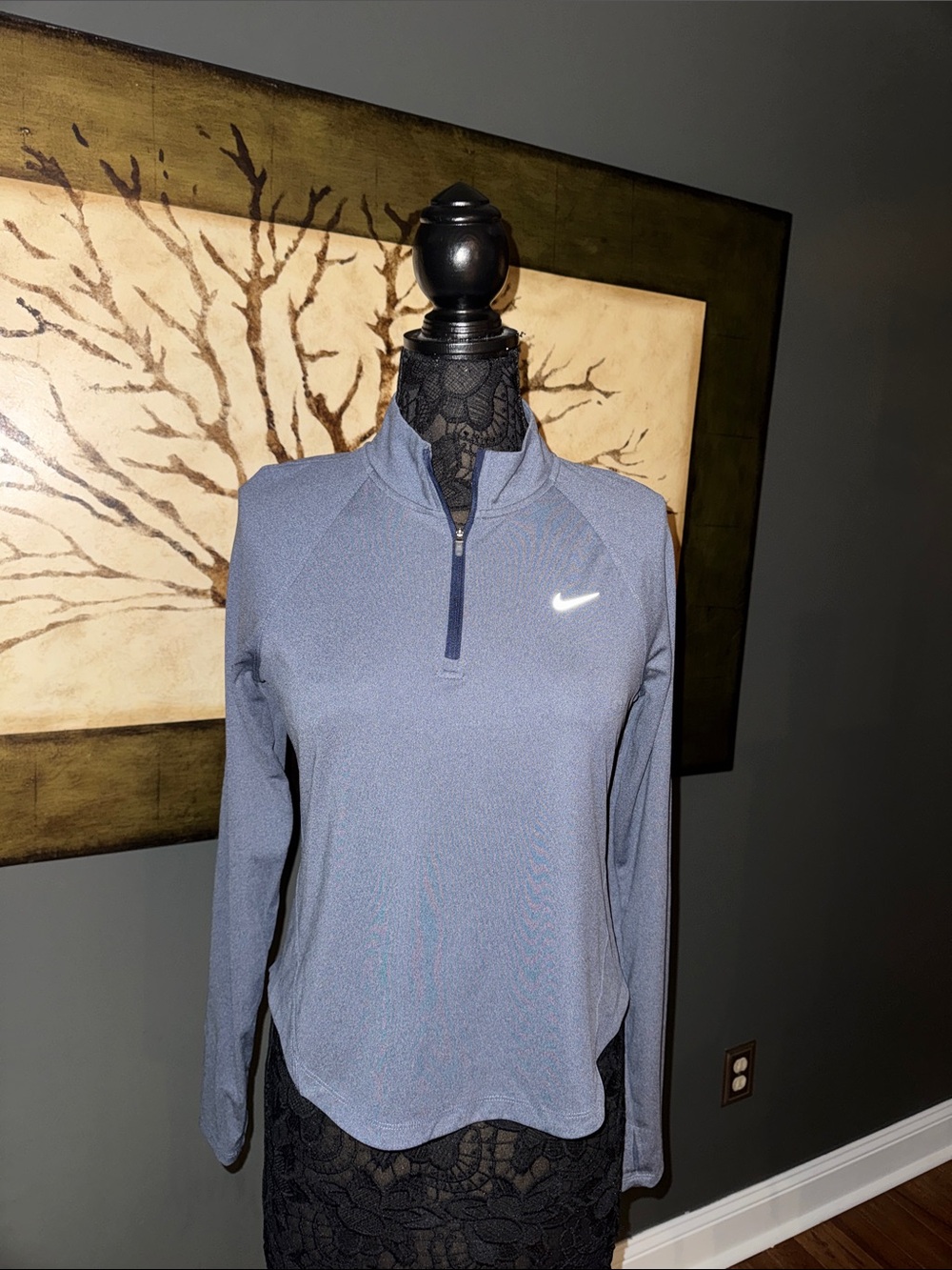 Nike Tempo Dri-Fit Women's Running Quarter-Zip Long Sleeve Top